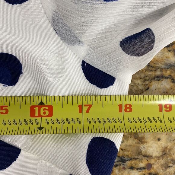 Karl Lagerfeld Polka Dot Print ¾ Sleeve Sheath Dress - Picture 10 of 11